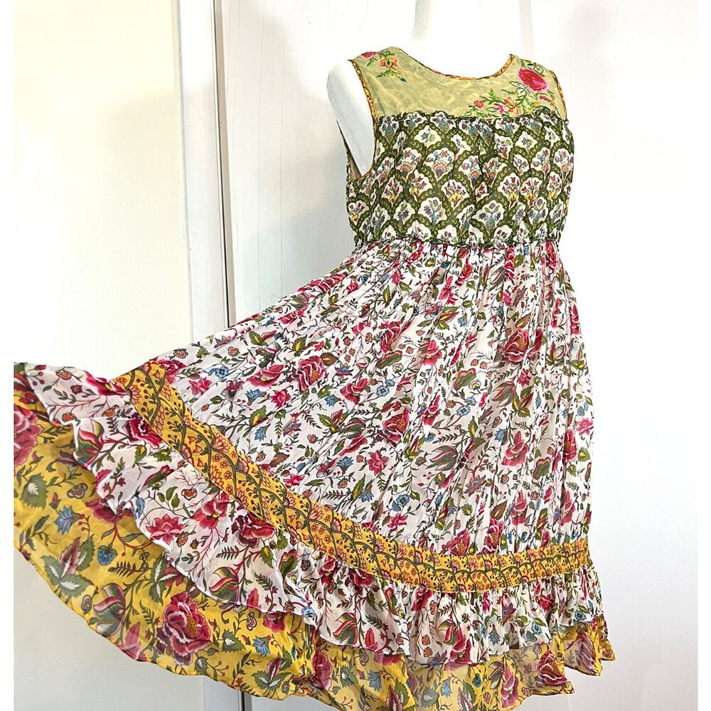 Anthropologie Tanvi Kedia Ananya Tunic Dress